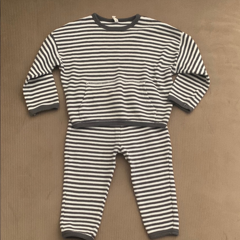 Quincy Mae Waffle Slouch Set